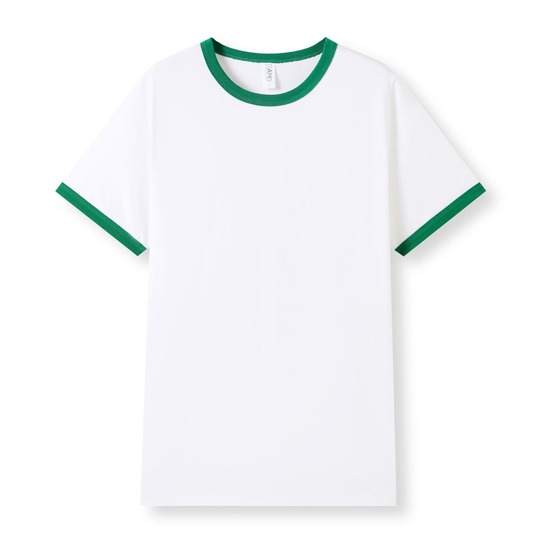 Ramo The Ringer Tee | Adults White/Kelly Green Shirts & Tops