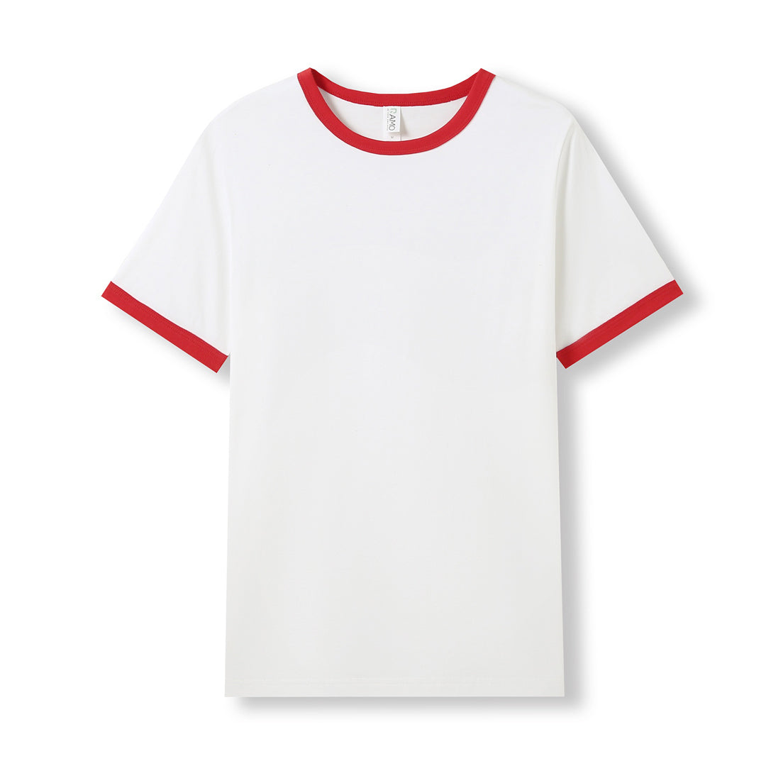 Ramo The Ringer Tee | Adults White/Red Shirts & Tops