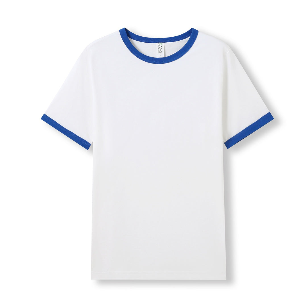Ramo The Ringer Tee | Adults White/Royal Shirts & Tops