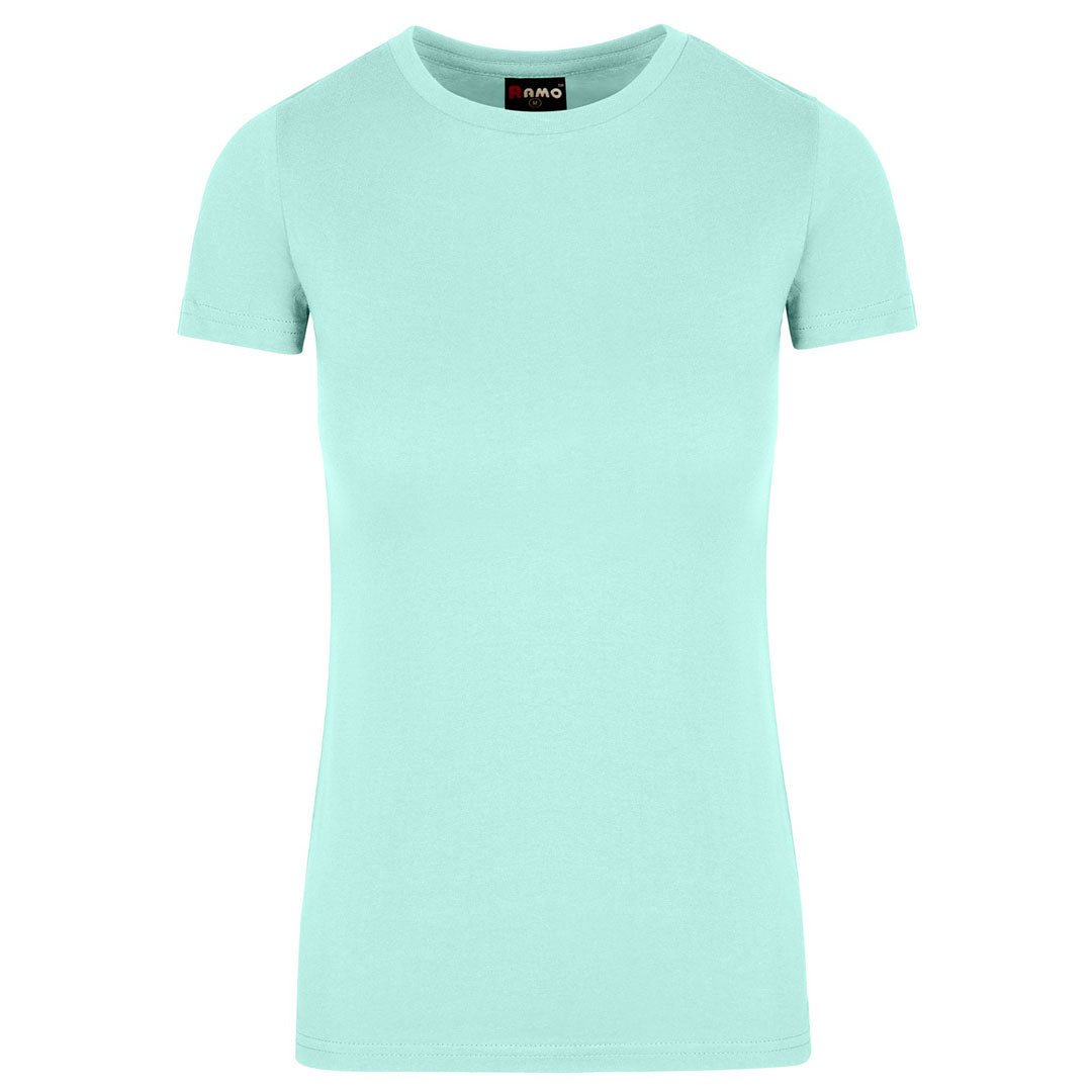 Ramo The American Style Crew Tee | Ladies Mint Shirts & Tops