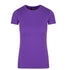 Ramo The American Style Crew Tee | Ladies Grape Shirts & Tops