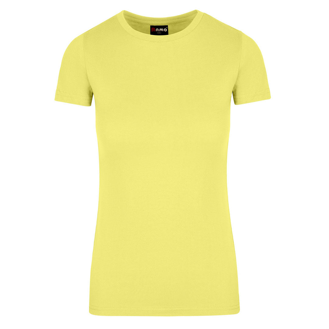 Ramo The American Style Crew Tee | Ladies Lemon Shirts & Tops