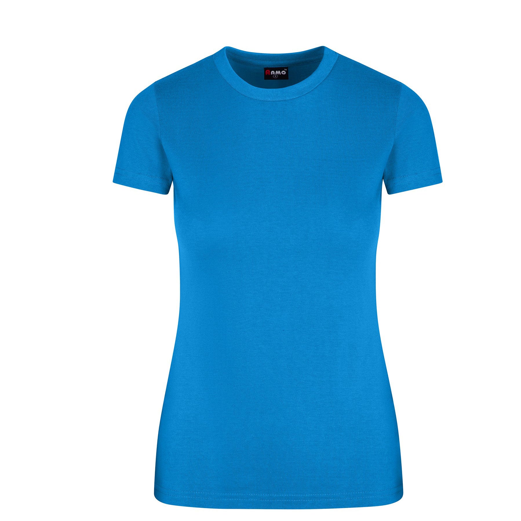 Ramo The Slim Fit Tee | Ladies Azure Shirts & Tops