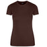Ramo The Slim Fit Tee | Ladies Brown Shirts & Tops