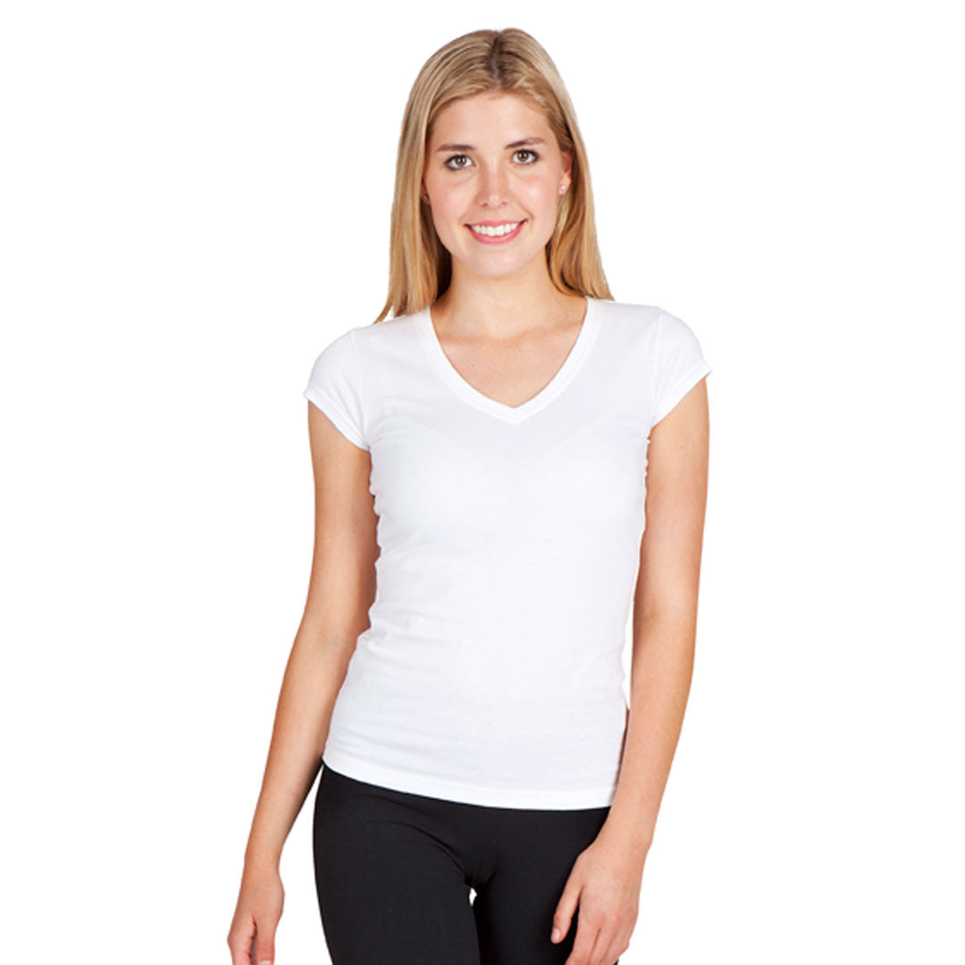 Ramo The V-Neck Tee | Ladies | Slim Fit Shirts & Tops