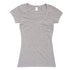Ramo The V-Neck Tee | Ladies | Slim Fit Grey Marle Shirts & Tops