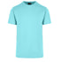 Ramo The American Style Crew Tee | Men Aqua Shirts & Tops