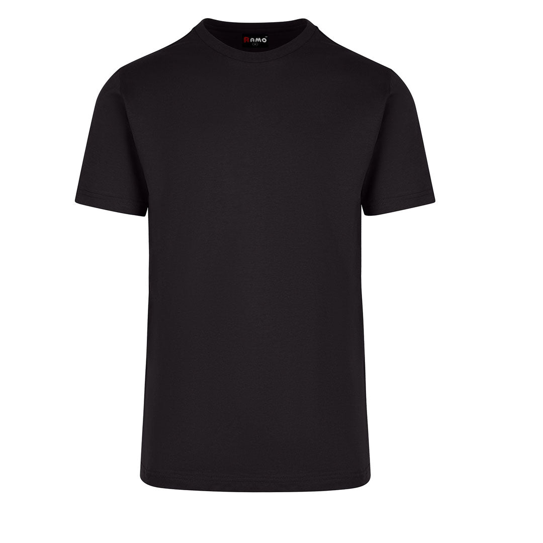 Ramo The American Style Crew Tee | Men Black Shirts & Tops