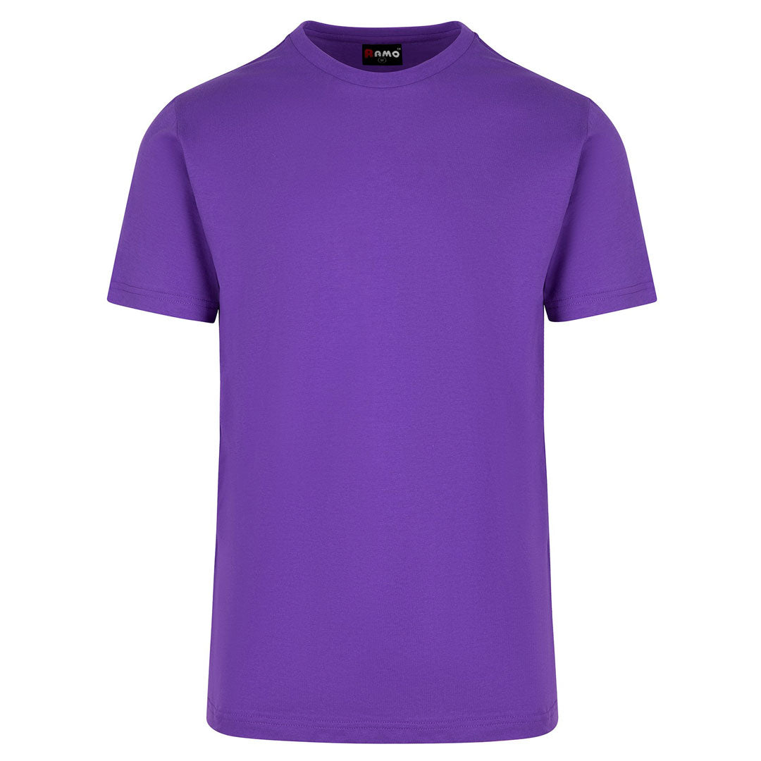 Ramo The American Style Crew Tee | Men Grape Shirts & Tops