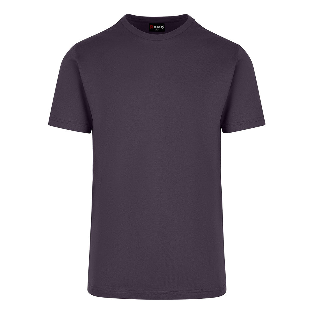 Ramo The American Style Crew Tee | Men Charcoal Shirts & Tops