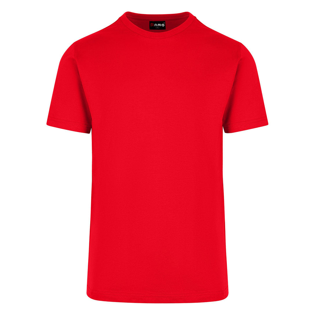 Ramo The American Style Crew Tee | Men Red Shirts & Tops