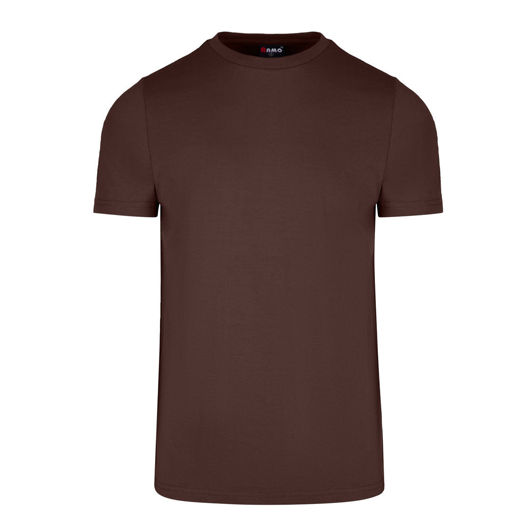 Ramo The Slim Fit Tee | Mens Brown Shirts & Tops