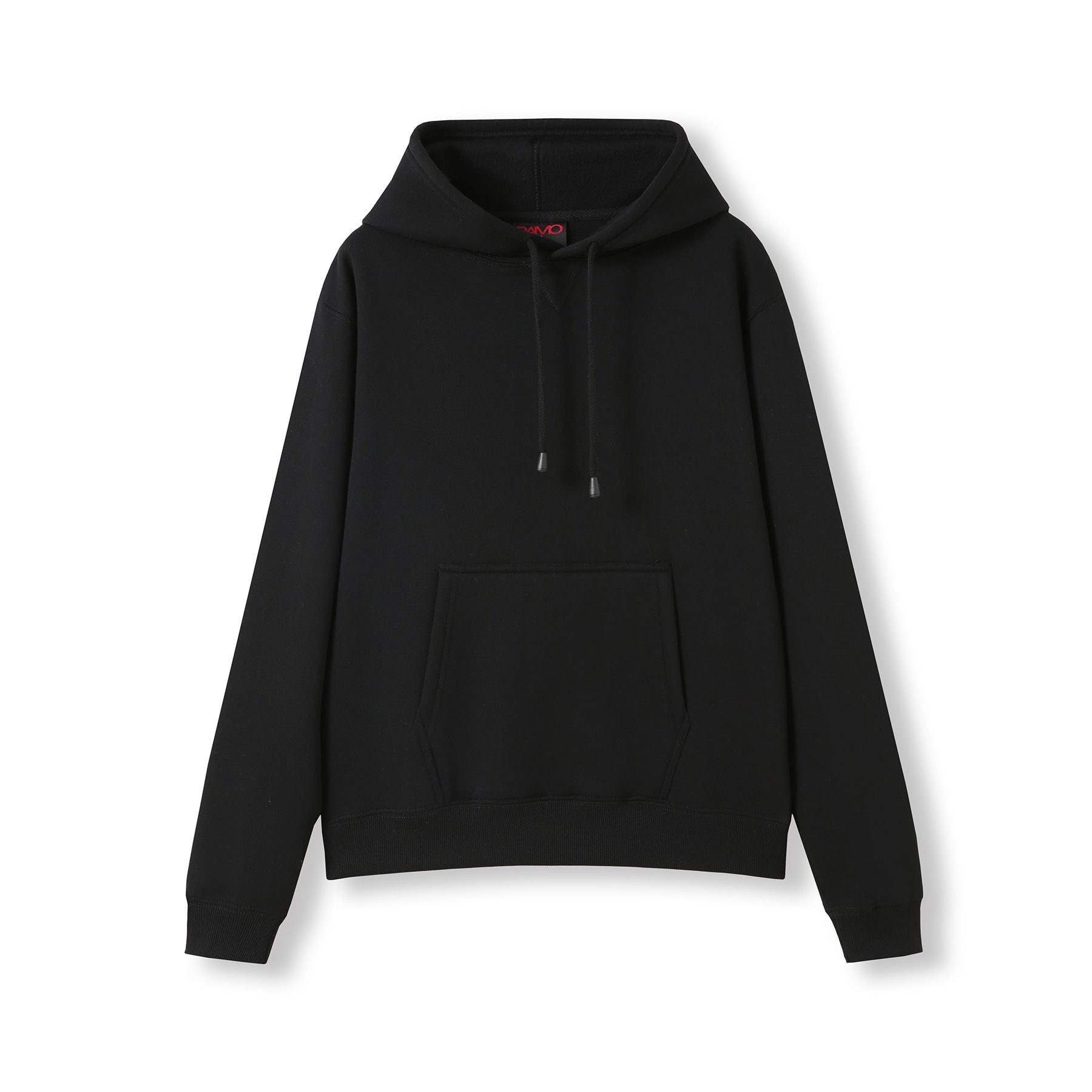 Ramo The Kangaroo Pocket Pull On Hoodie | Ladies Black Outerwear