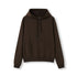 Ramo The Kangaroo Pocket Pull On Hoodie | Ladies Brown Outerwear