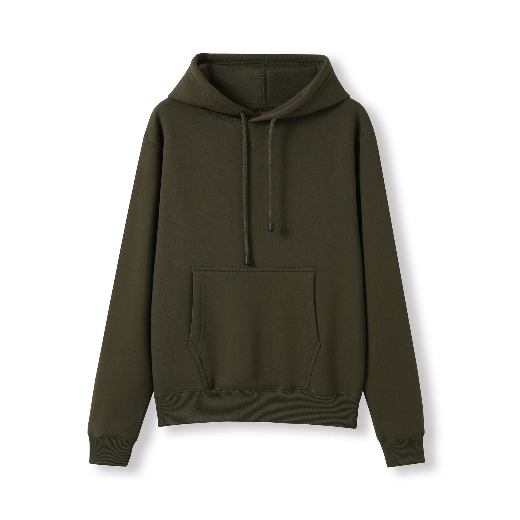 Ramo The Kangaroo Pocket Pull On Hoodie | Ladies Khaki Outerwear