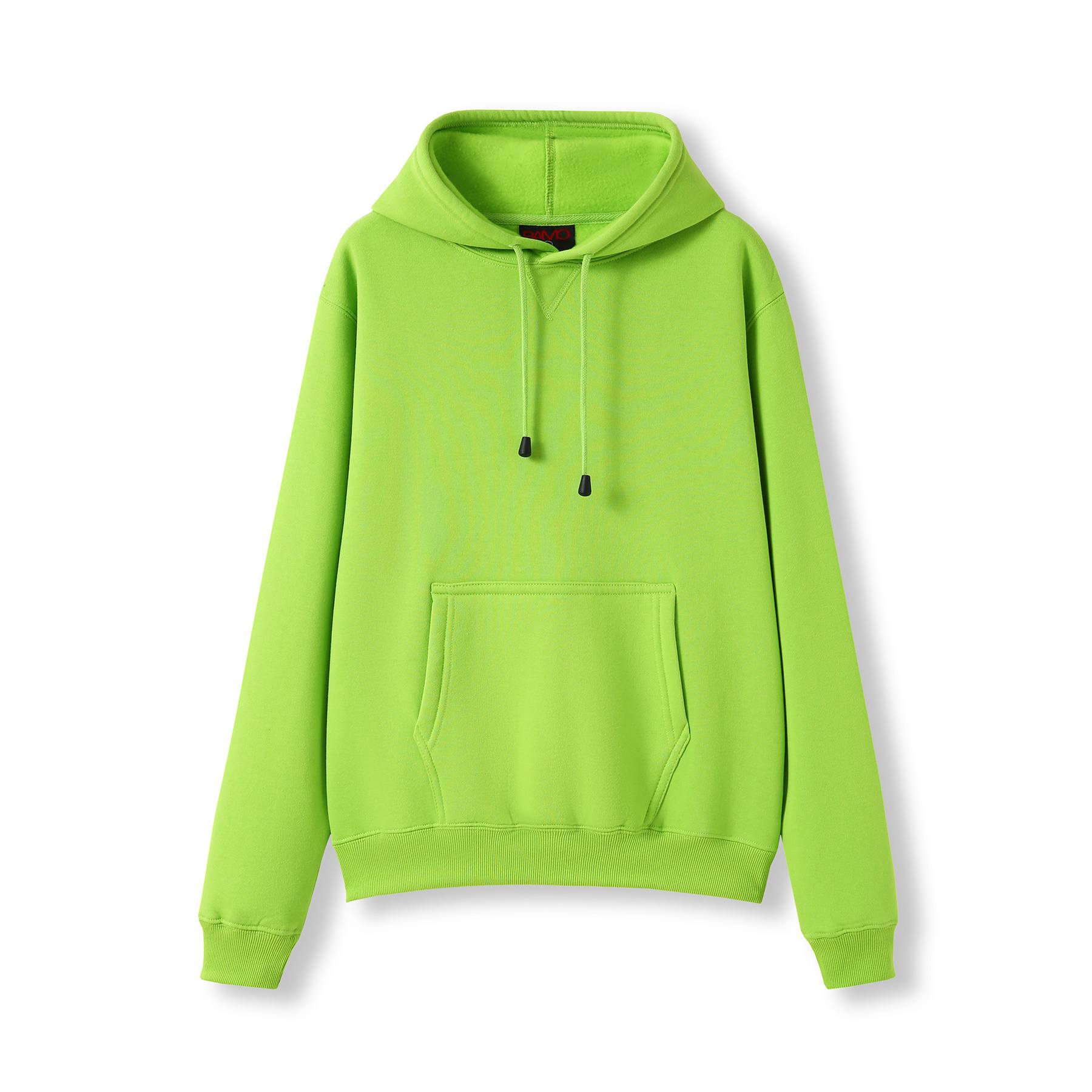 Ramo The Kangaroo Pocket Pull On Hoodie | Ladies Lime Outerwear