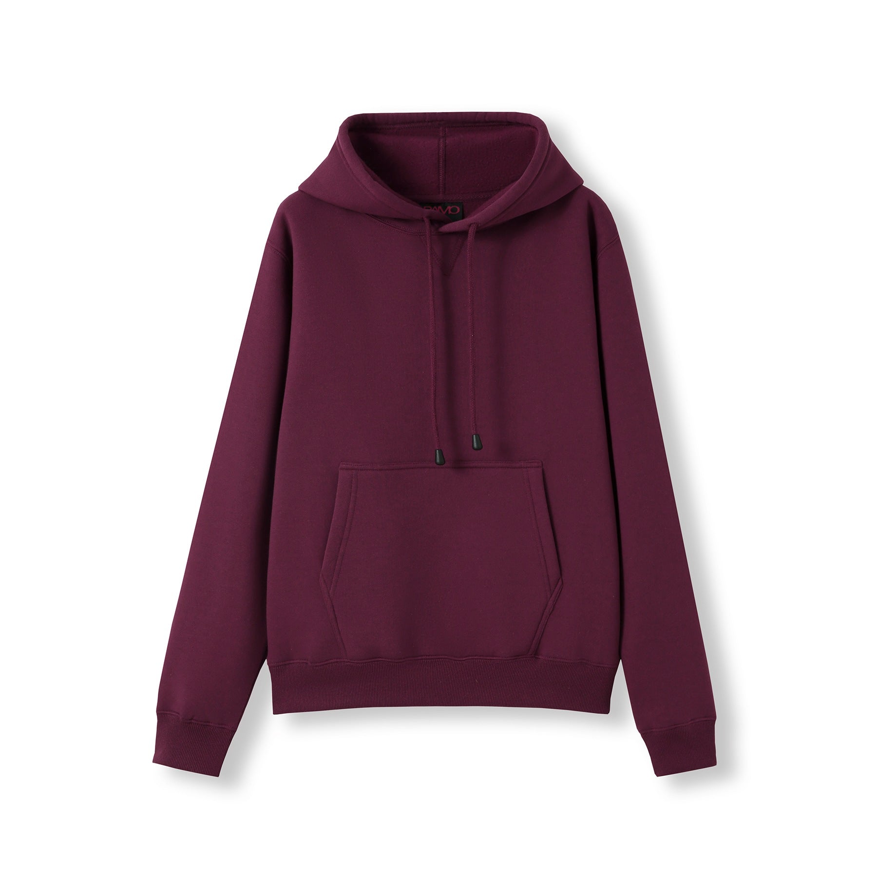 Ramo The Kangaroo Pocket Pull On Hoodie | Ladies Maroon Outerwear