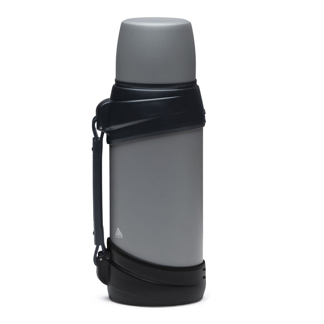 Ion Grit The Tough Tank Thermos | 2 Litre Grey Water Bottles