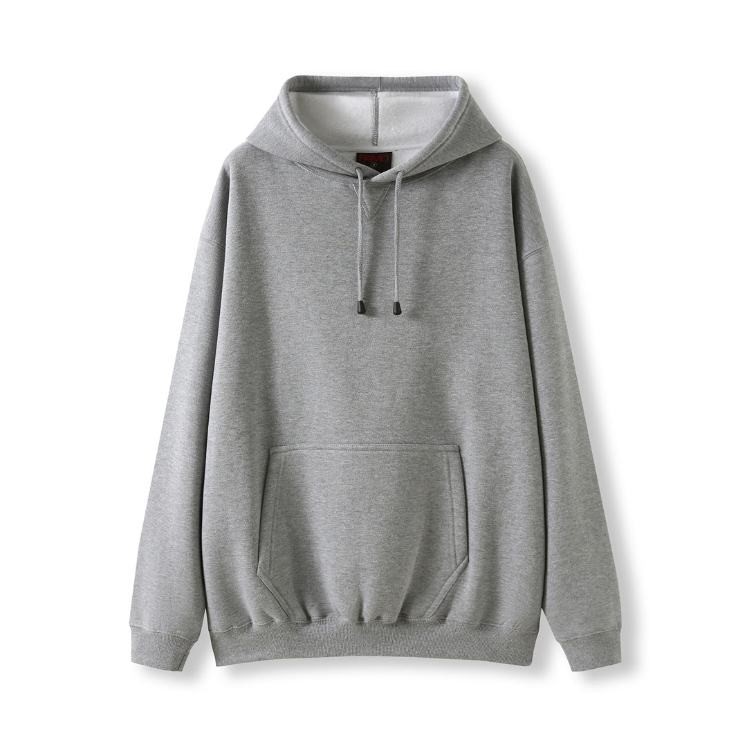 Ramo The Kangaroo Pocket Hoodie | Mens Grey Marle Outerwear