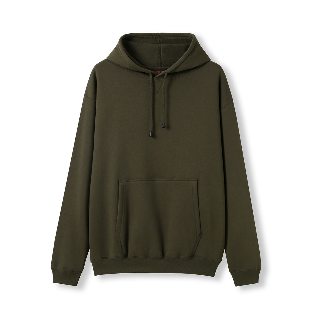 Ramo The Kangaroo Pocket Hoodie | Mens Khaki Outerwear