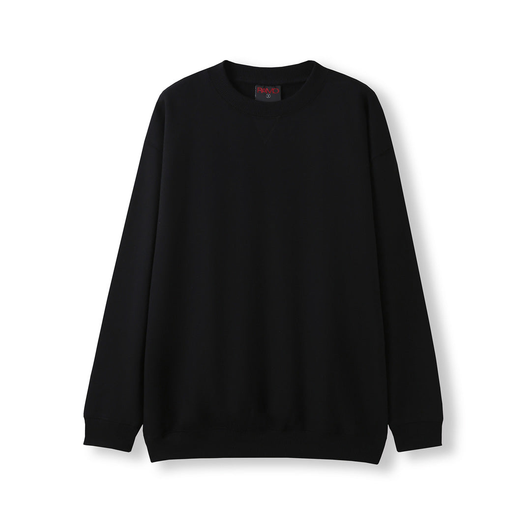 Ramo The Crew Neck Sloppy Joe | Adults Black Outerwear