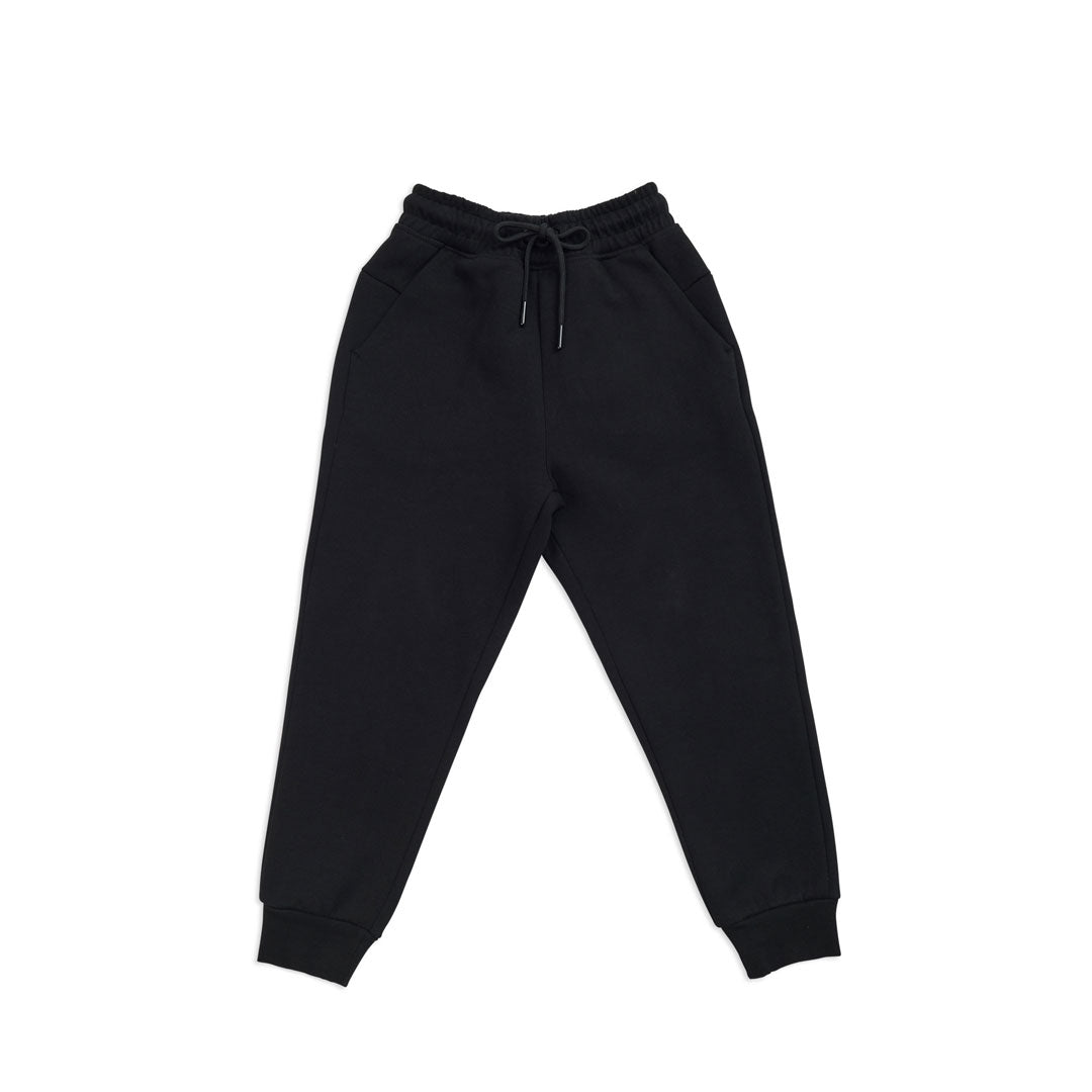 Ramo The 3 Layer Fleece Track Pant | Kids Black Pants