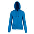 Ramo The Kangaroo Pocket Zipped Hoodie | Ladies Azure Outerwear