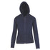 Ramo The Kangaroo Pocket Zipped Hoodie | Ladies Navy Outerwear