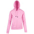 Ramo The Kangaroo Pocket Zipped Hoodie | Ladies Pink Outerwear