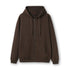 Ramo The Kangaroo Pocket Zipped Hoodie | Mens Brown Outerwear