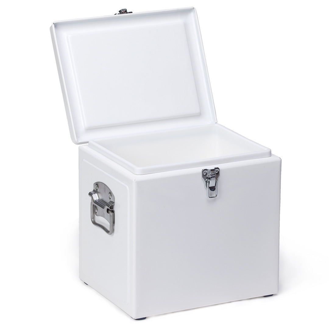 Gear for Life The Vintage Cooler Box White Luggage & Bags
