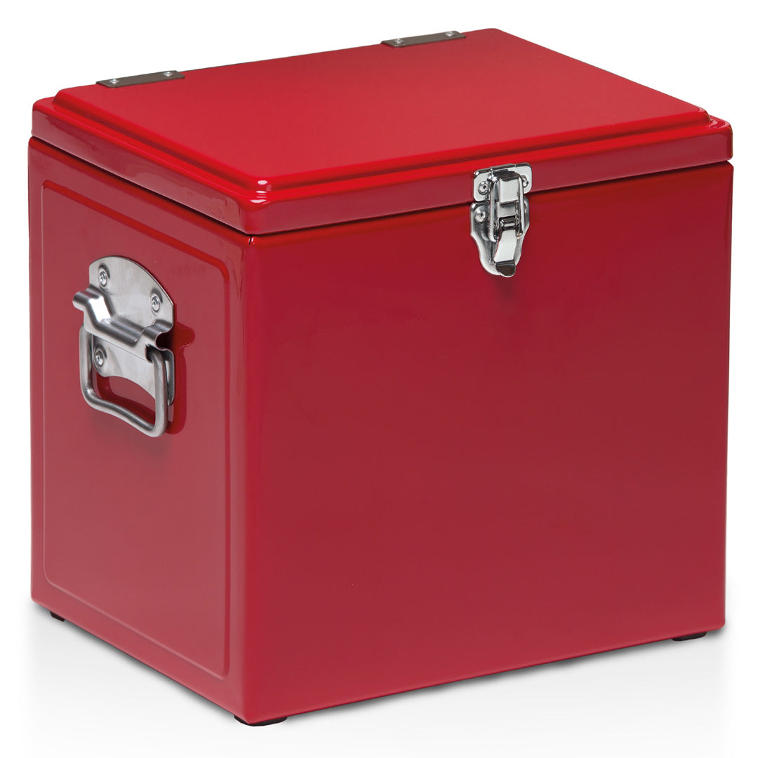 Gear for Life The Vintage Cooler Box Red Luggage & Bags
