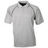 Stencil The Cool Dry Original Polo | Mens | Short Sleeve Silver/Navy Shirts & Tops