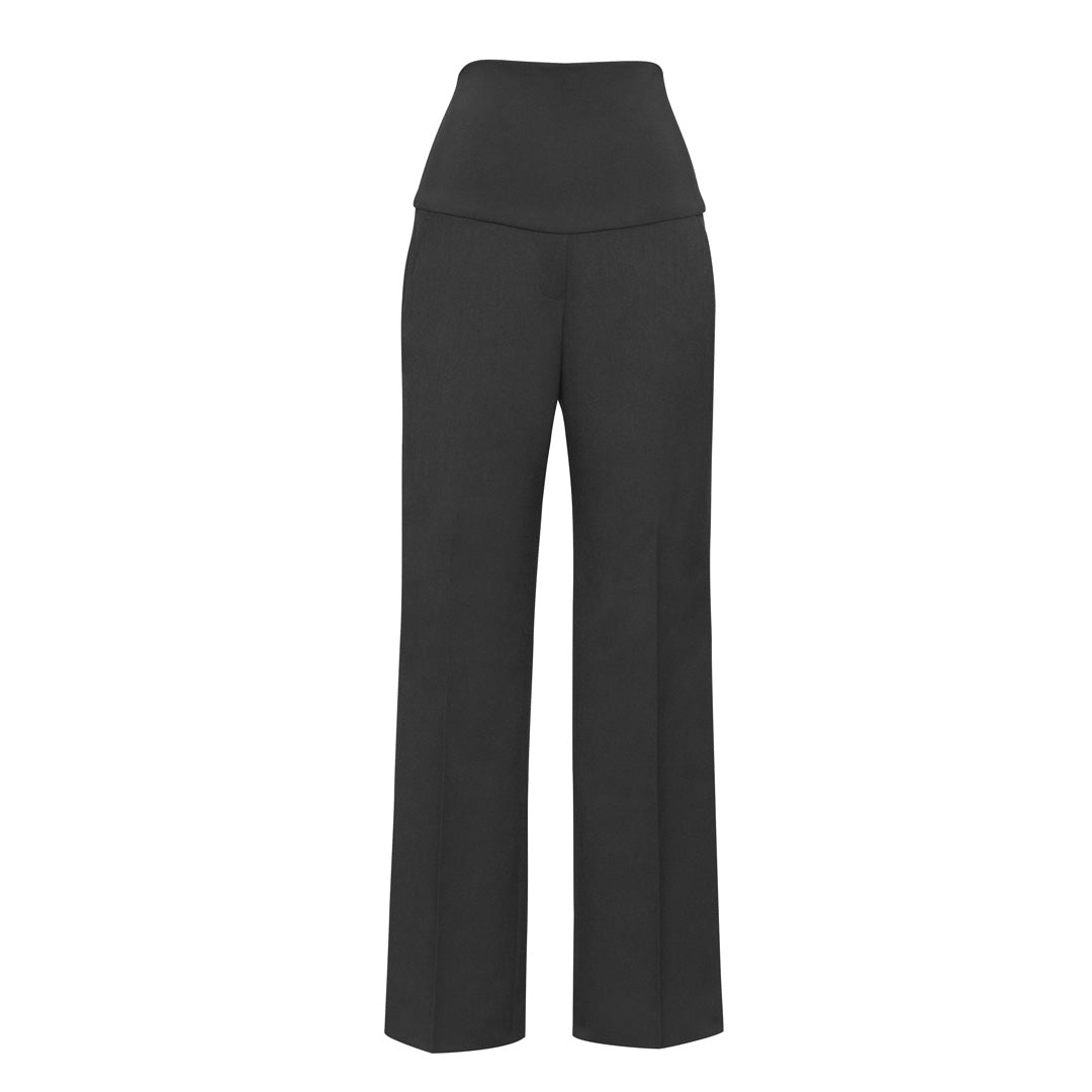 Biz Corporates The Cool Stretch Maternity Pant | Ladies Charcoal Pants
