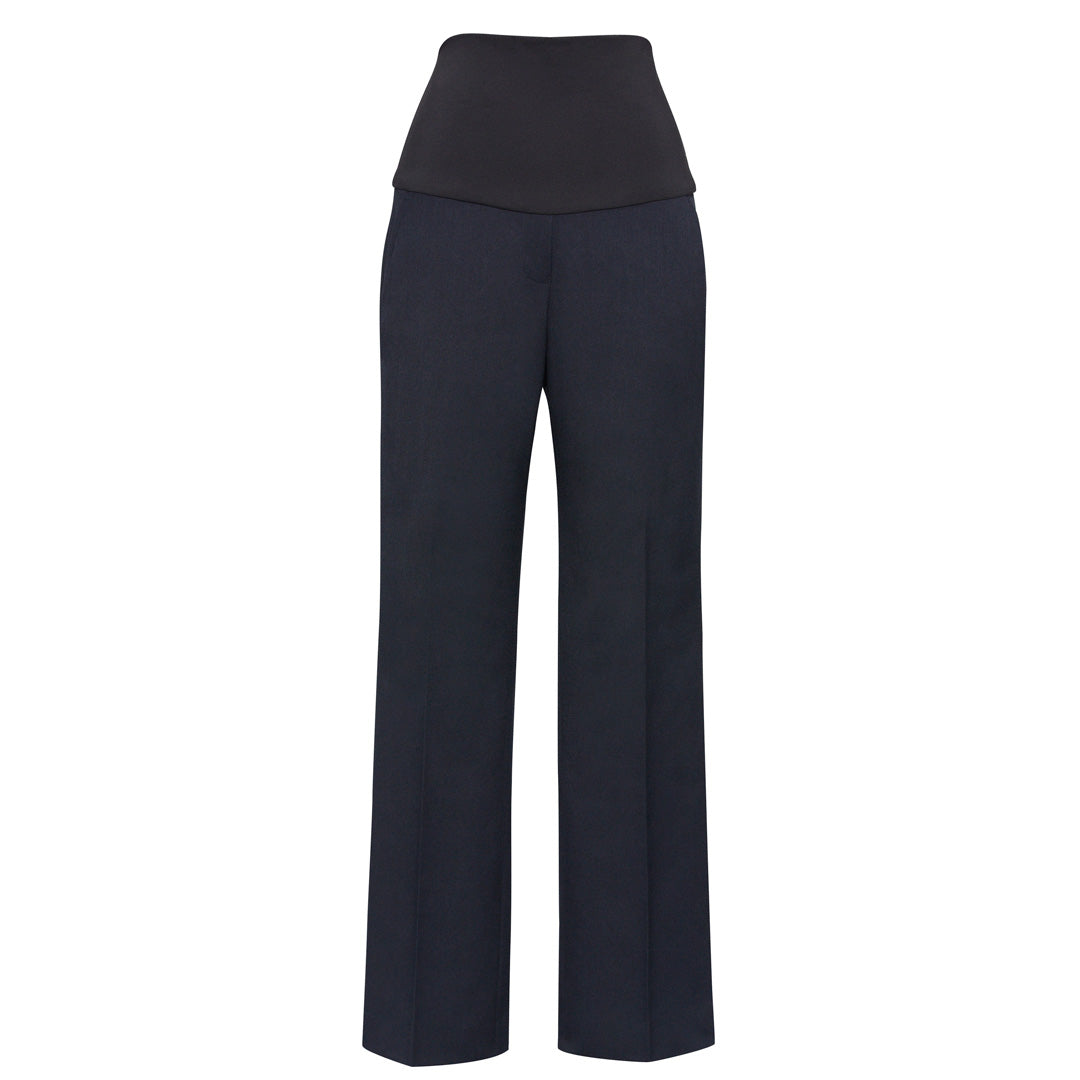 Biz Corporates The Cool Stretch Maternity Pant | Ladies Navy Pants
