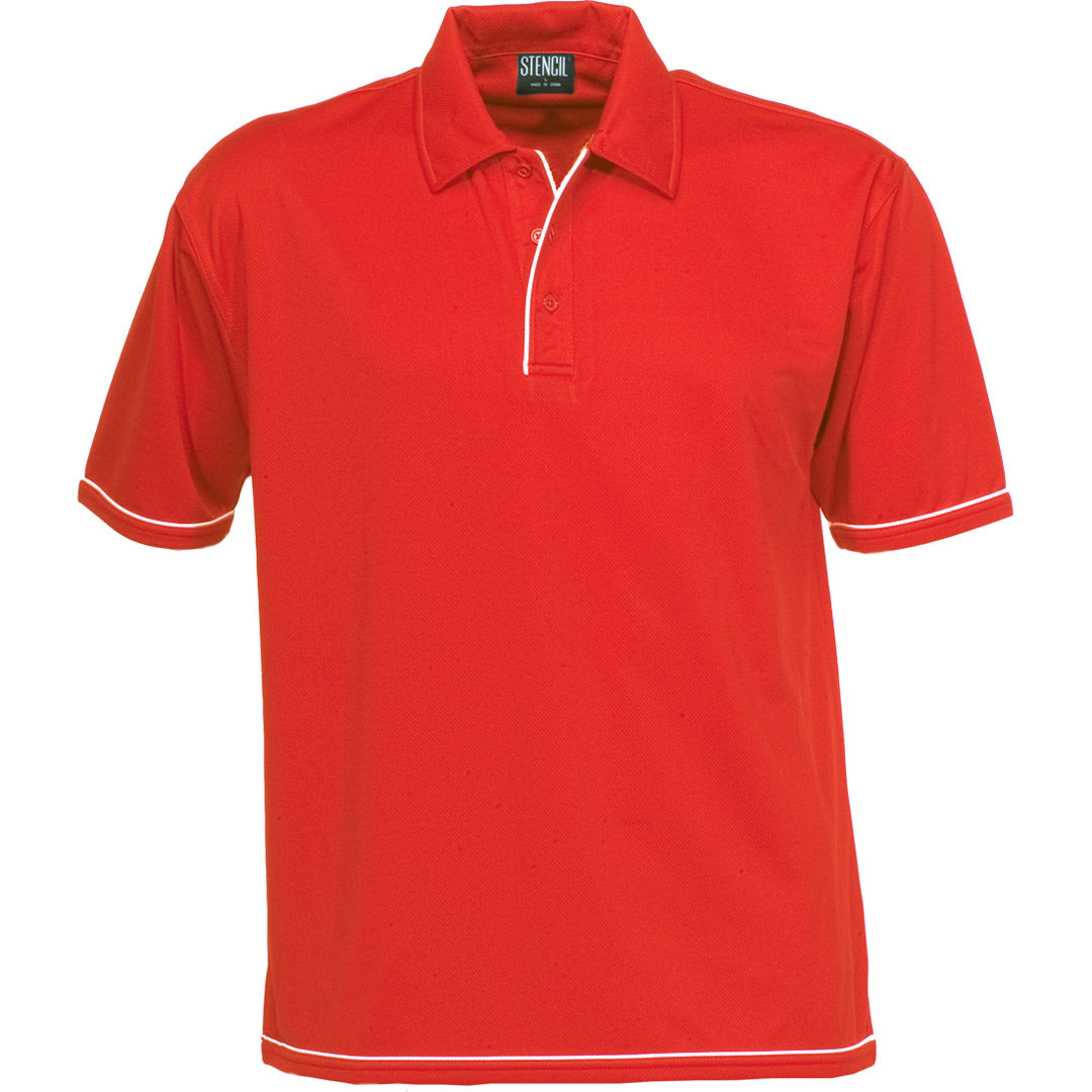 Stencil The Cool Dry Polo | Mens | Short Sleeve Shirts & Tops