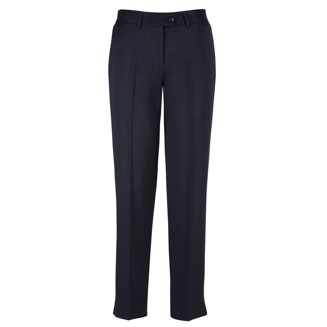 Biz Corporates The Cool Stretch Slim Pant | Ladies Navy Pants