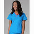 Maevn The Core Contrast Wrap Scrub Top | Ladies Malibu Scrubs