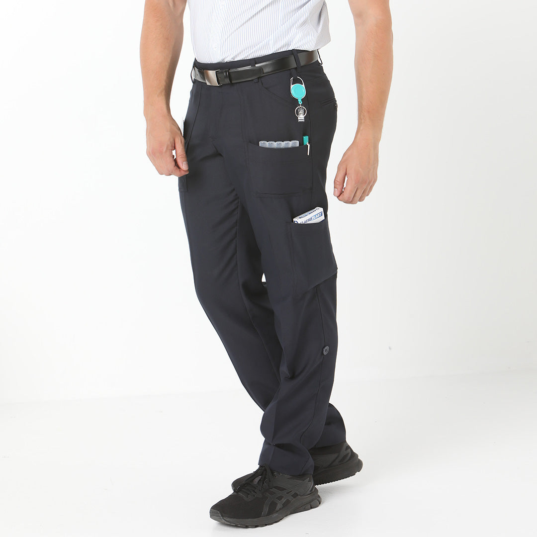 LSJ Collection The Straight Leg Multi Pocket Pant | Poly Viscose | Mens Pants