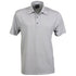 Stencil The Silvertech Polo | Mens | Short Sleeve Grey/Silver Shirts & Tops