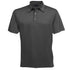 Stencil The Silvertech Polo | Mens | Short Sleeve Charcoal/Silver Shirts & Tops