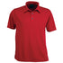 Stencil The Argent Polo | Mens | Short Sleeve Red Shirts & Tops