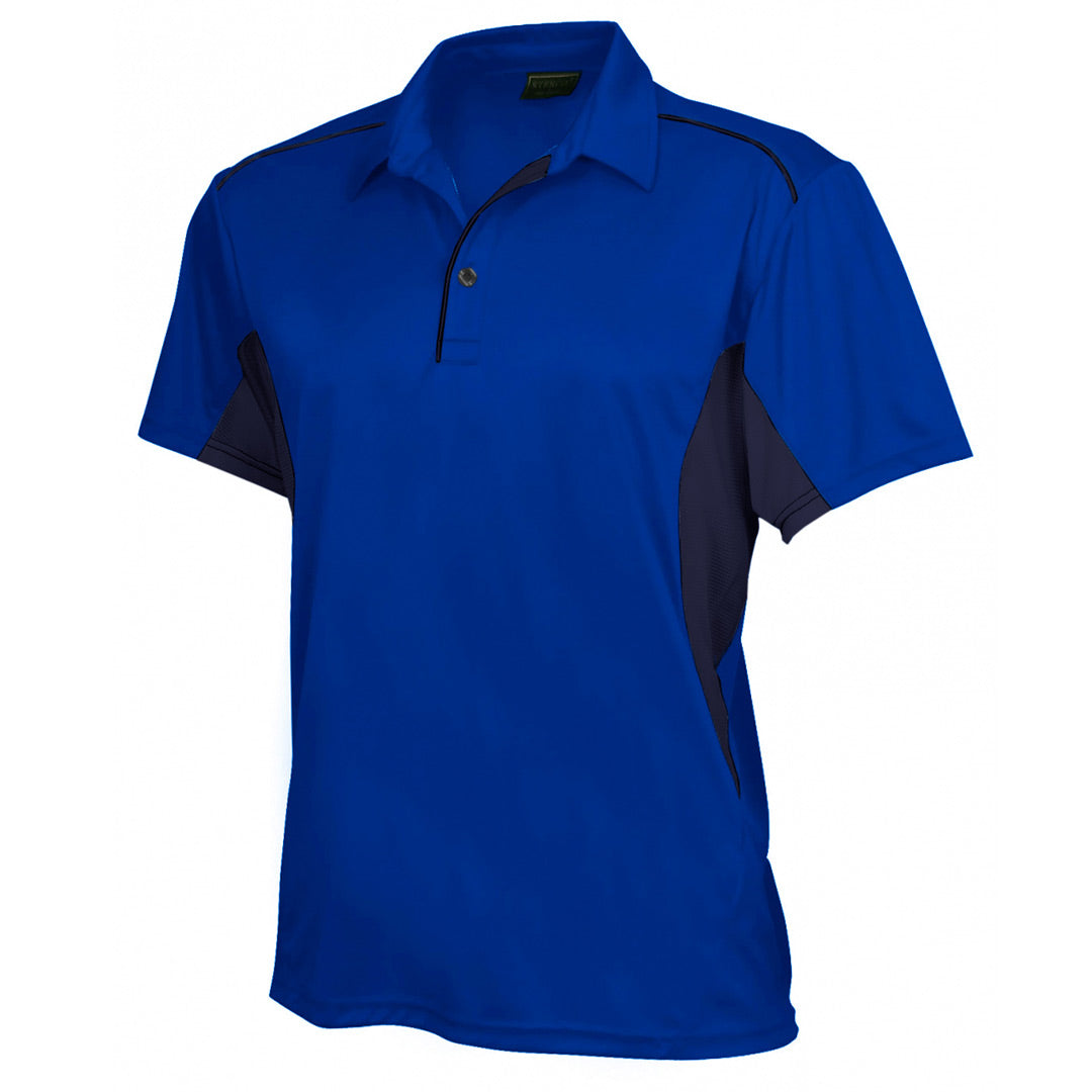 Stencil The Freshen Polo | Mens | Short Sleeve Royal/Navy Shirts & Tops