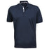 Stencil The Superdry Polo | Mens | Short Sleeve Navy/Silver Shirts & Tops