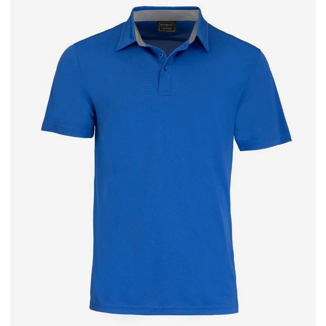 Stencil The Kahave Polo | Mens | Short Sleeve Royal Shirts & Tops
