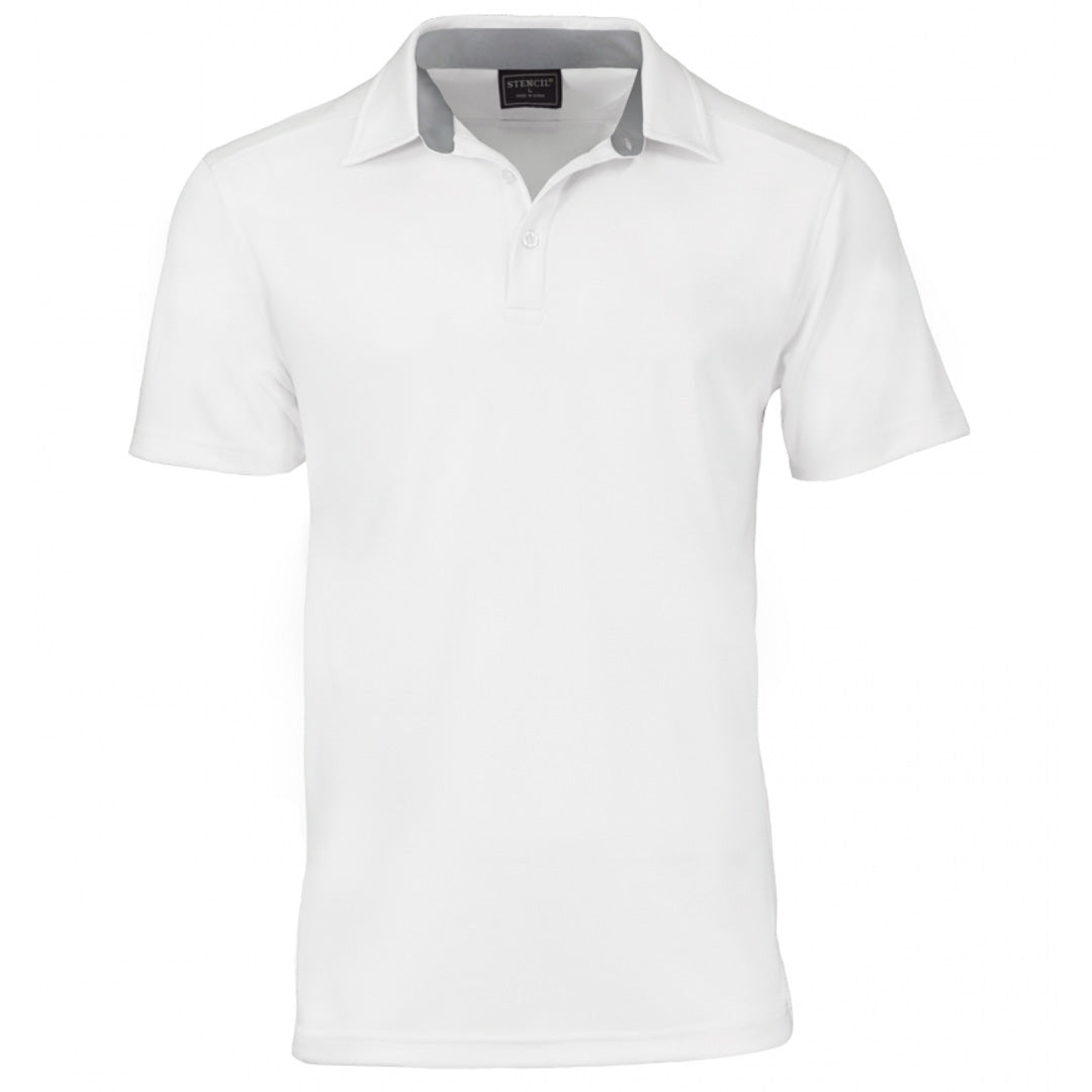 Stencil The Kahave Polo | Mens | Short Sleeve White Shirts & Tops