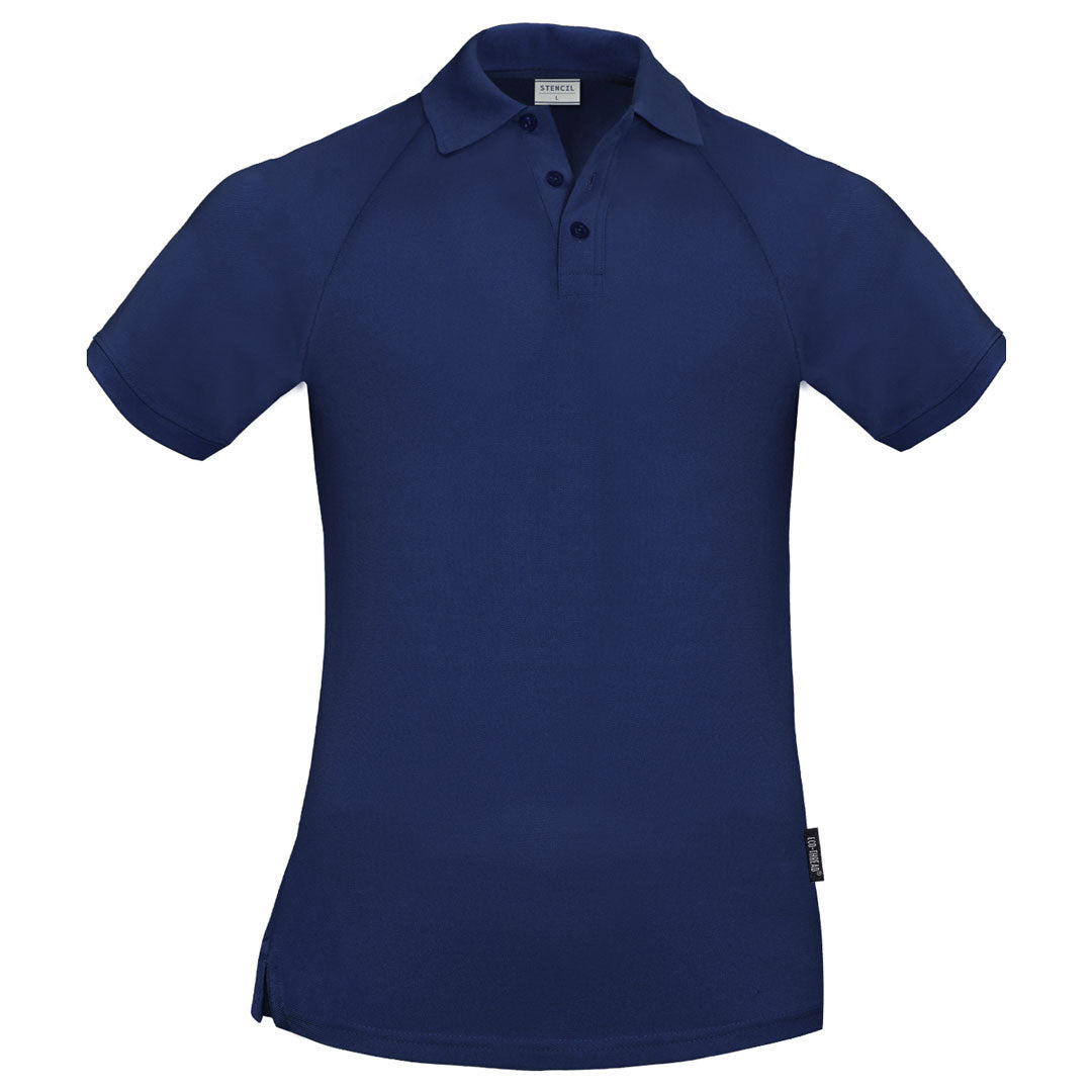 Stencil The Infinity Polo | Mens | Short Sleeve Navy Shirts & Tops