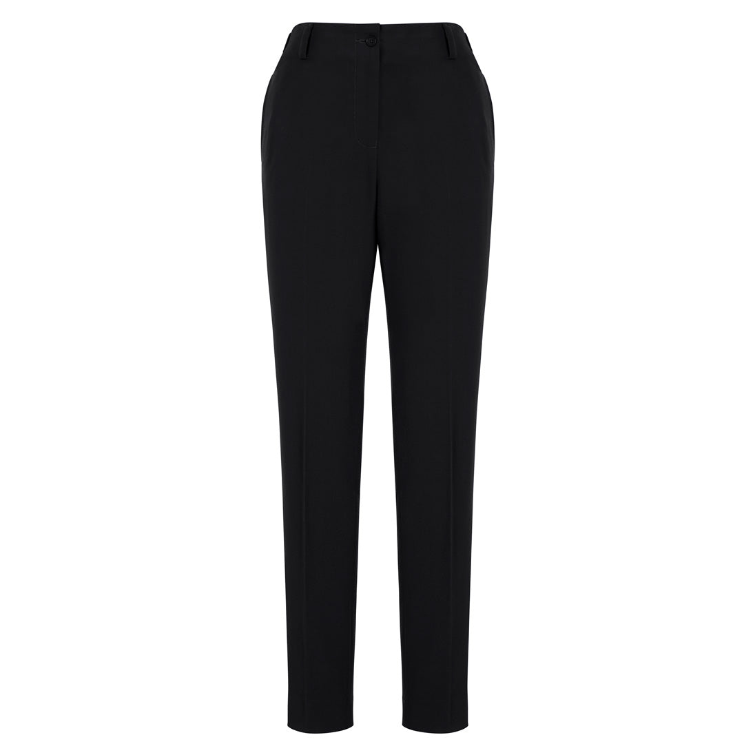 Biz Corporates The Siena Slimline Pant | Ladies Black Pants