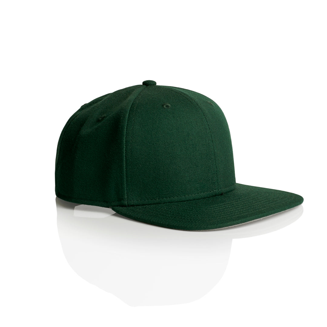 AS Colour The Stock Cap | Adults Forest Green Headwear