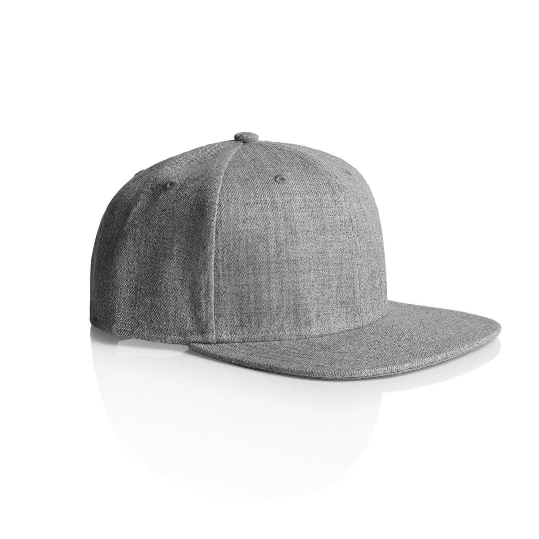 AS Colour The Stock Cap | Adults Grey Marle Headwear